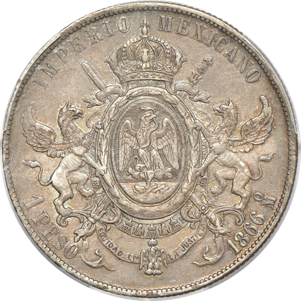 Multiple - Denmark specieldaler VF details/scratch, Mexico 1866-Mo peso AU-55, and U.S. Philippines 1911-S peso AU details/tooled, all PCGS