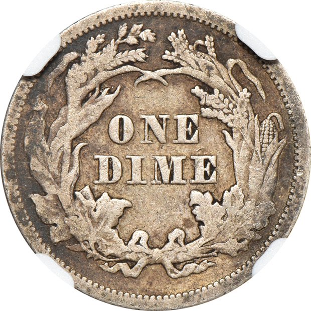 1866 NGC VF-30 CAC