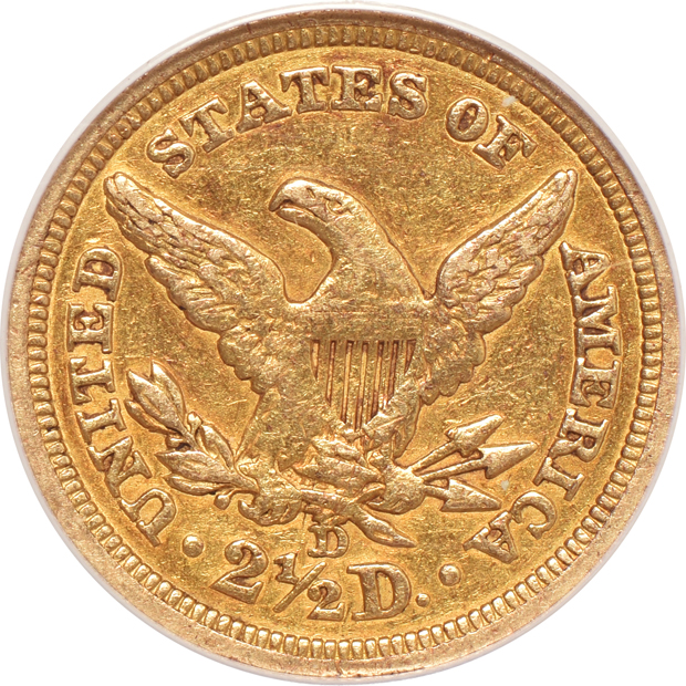 1841-D ANACS XF-45 details/mount removed