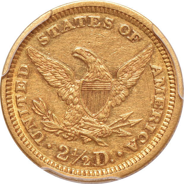 1869 PCGS AU-55
