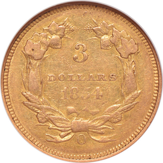 1854-O NGC XF-45