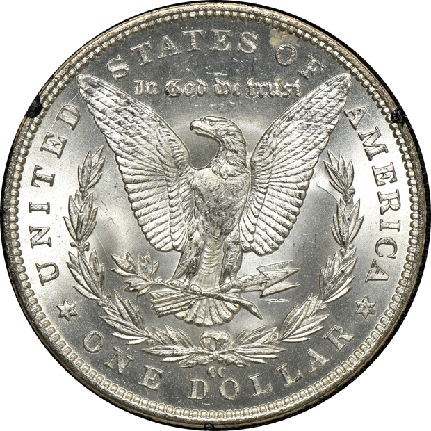 1883-CC and 1884-CC, both GSA NGC MS-64