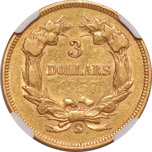 1857-S NGC VF-30