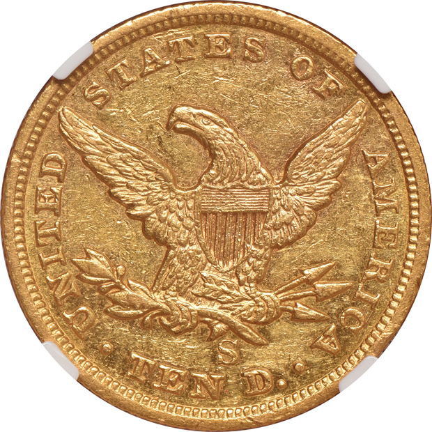 1856-S NGC AU-53