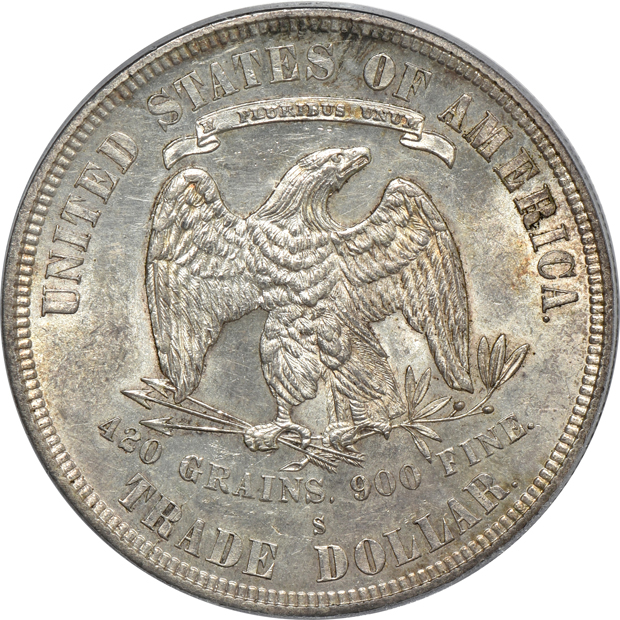 1877-S Trade PCGS MS-61