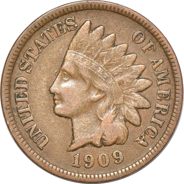 1877 Good, and a 1909-S VF