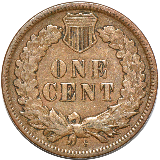 1877 Good, and a 1909-S VF