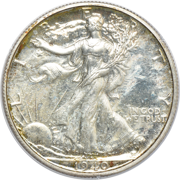 1940 PR-64 (rattler), and a 1942 PR-65 (green label) CAC, both PCGS