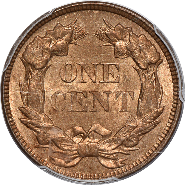 1857 Flying Eagle PCGS MS-64