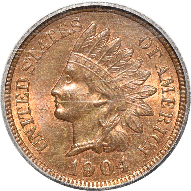 Six Indian cents (personal inspection required)