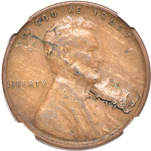 Ten Mint errors certified by NGC