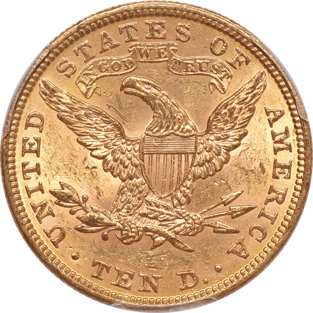 1901 MS-63, and a 1901 MS-63+, both PCGS Rough Rider Hoard