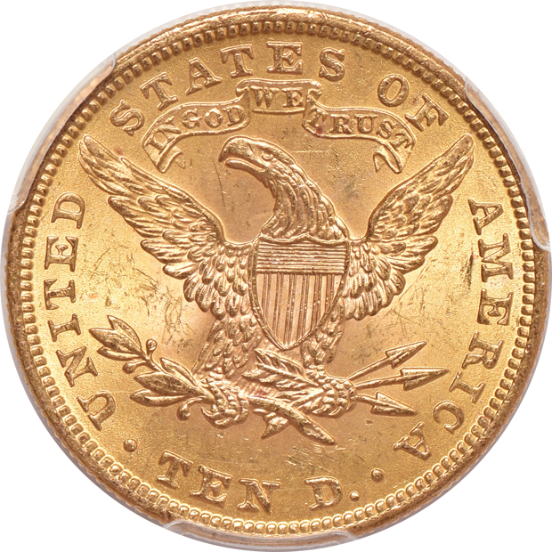 1901 MS-63, and a 1901 MS-63+, both PCGS Rough Rider Hoard