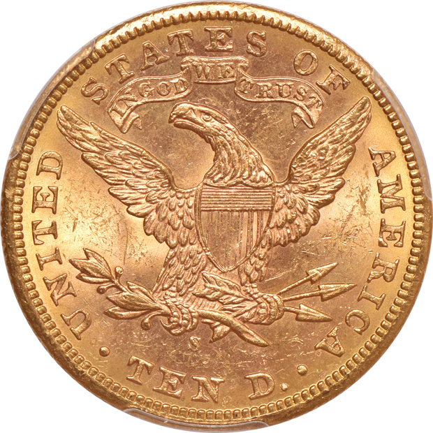 Two 1901-S PCGS MS-63 Rough Rider Hoard