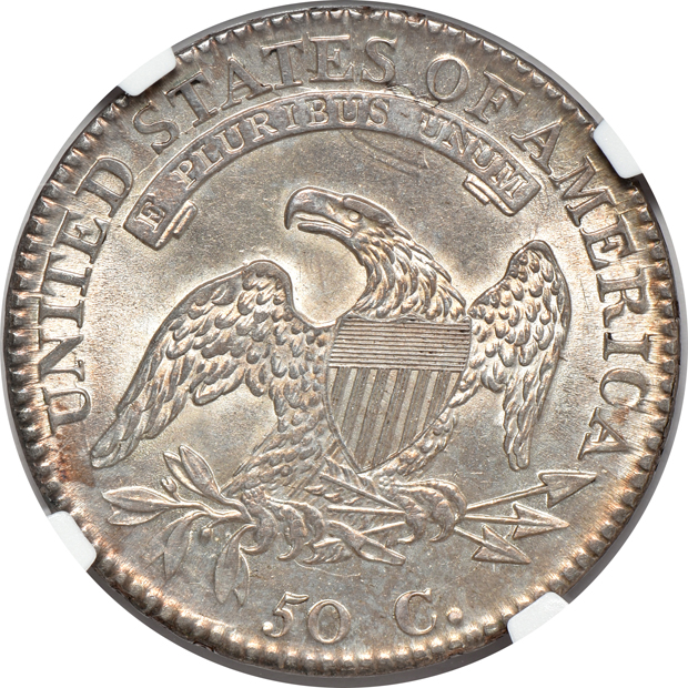 1813 O-103 NGC UNC details/obverse cleaned