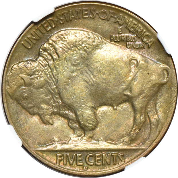 1919-D PCGS, and a 1925-D NGC, both AU-55