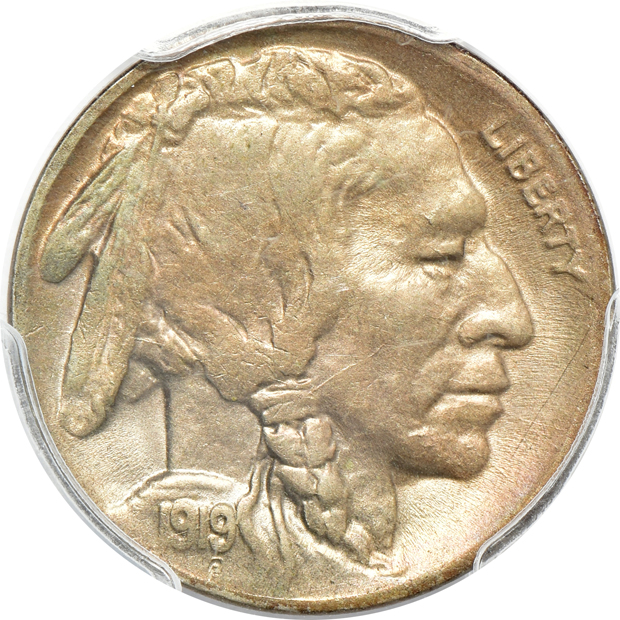 1919-D PCGS, and a 1925-D NGC, both AU-55