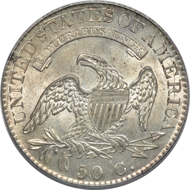 1822 O-115 PCGS MS-60 (green label)