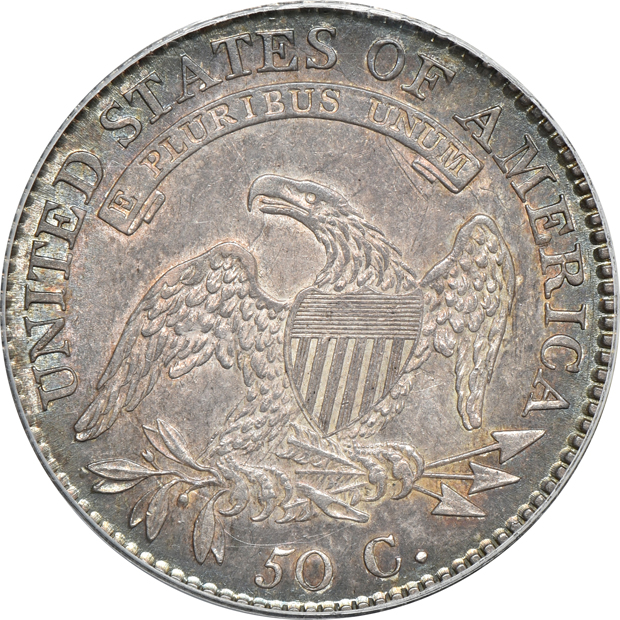 1817/3 PCGS AU-55 CAC