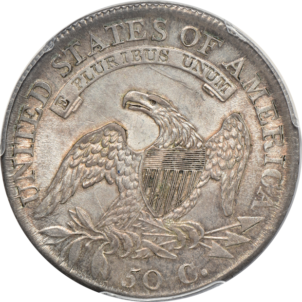 1811/10 Punctuated Date, O-102 PCGS AU-58