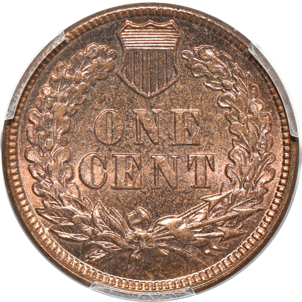 1886 Variety 1 - Tip Between I & C PCGS MS-65RB