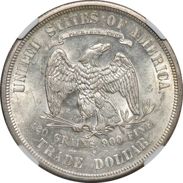 1875-S Trade NGC MS-62