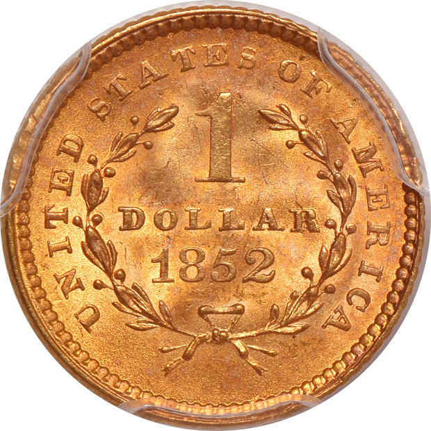 1852 PCGS MS-65