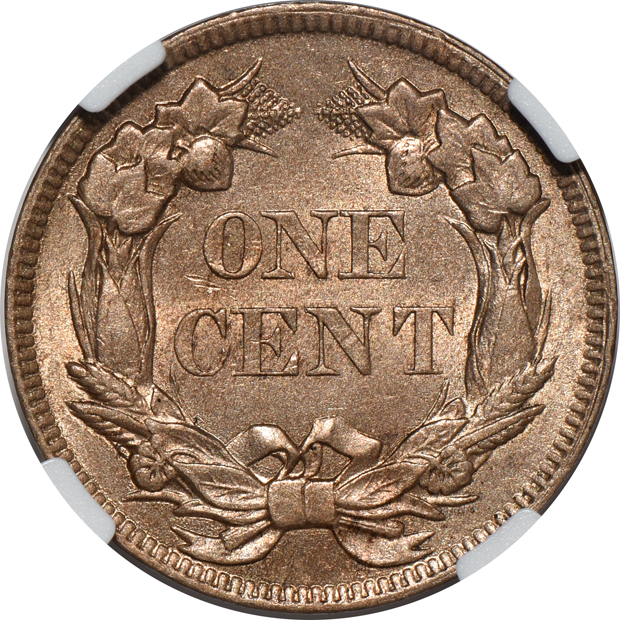 1857 Flying Eagle NGC MS-62
