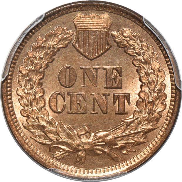 1867/67 FS-301 S-1a PCGS MS-64+RD CAC