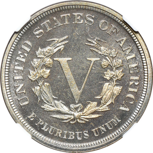 1883 No Cents NGC PR-67 CAMEO