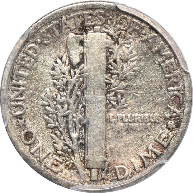 1916-D Mercury PCGS Genuine (VG details/cleaned)