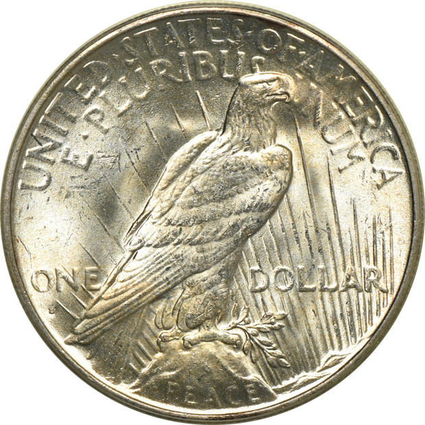 1924-S NGC MS-62 CAC, 1926 NGC MS-64 CAC, and a 1935-S PCGS MS-63 (green label)