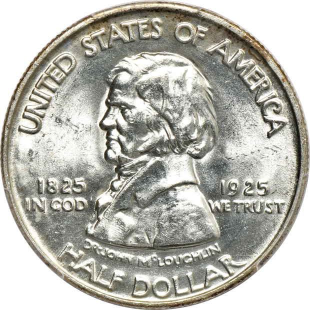 1925 Vancouver MS-64, and a 1936 Albany MS-65, both PCGS CAC