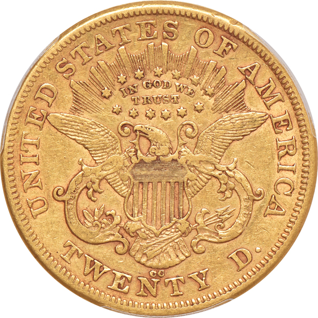 1875-CC PCGS VF-35