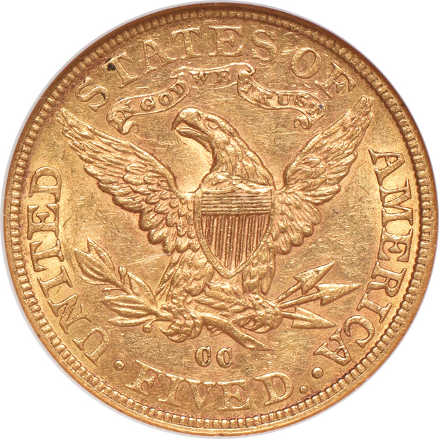 1891-CC NGC AU-58