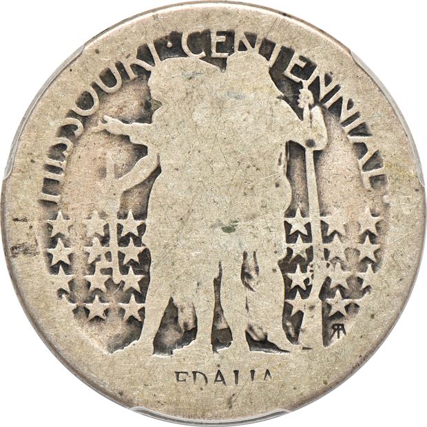 1921 Missouri PCGS Fair-2 CAC