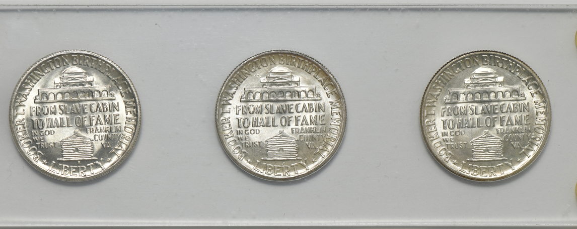 1950-PDS Washington, Booker T. Set in plastic holder
