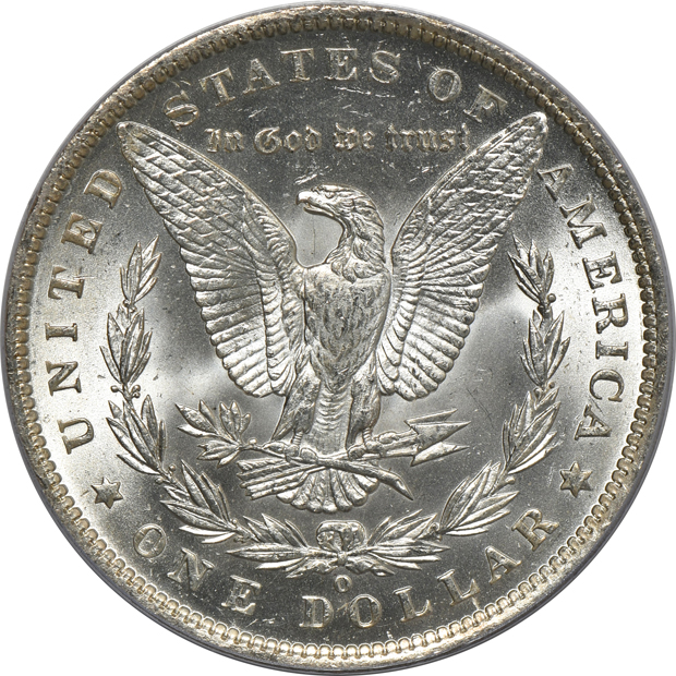 1890-O PCGS MS-64 CAC