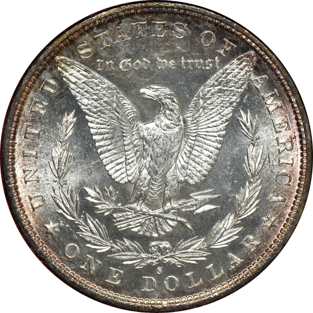1881-S Redfield, 1882-CC, and 1884-CC, all UNC