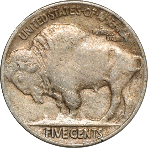 Three "Hobo" nickels