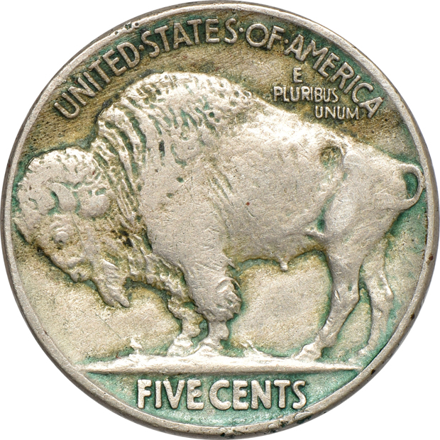 Three "Hobo" nickels
