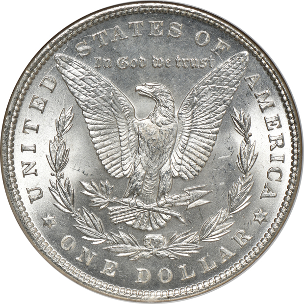 1885, 1897, and 1900, all NGC MS-65 CAC