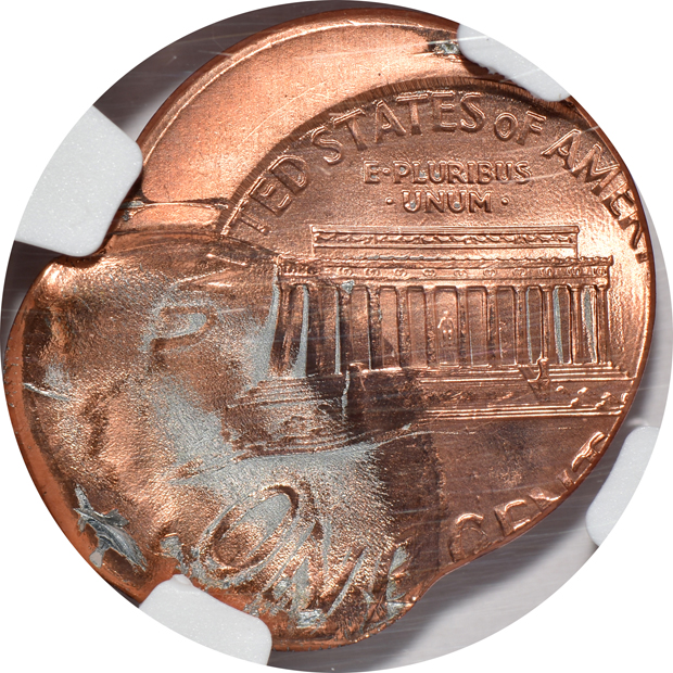 Pair of 2000 Lincoln cent errors, both NGC MS-67 RD