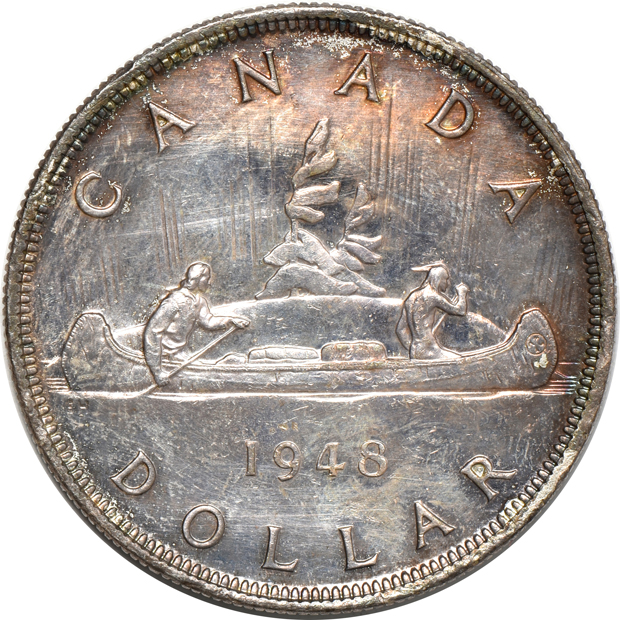 Canada - 1948 dollar, BU