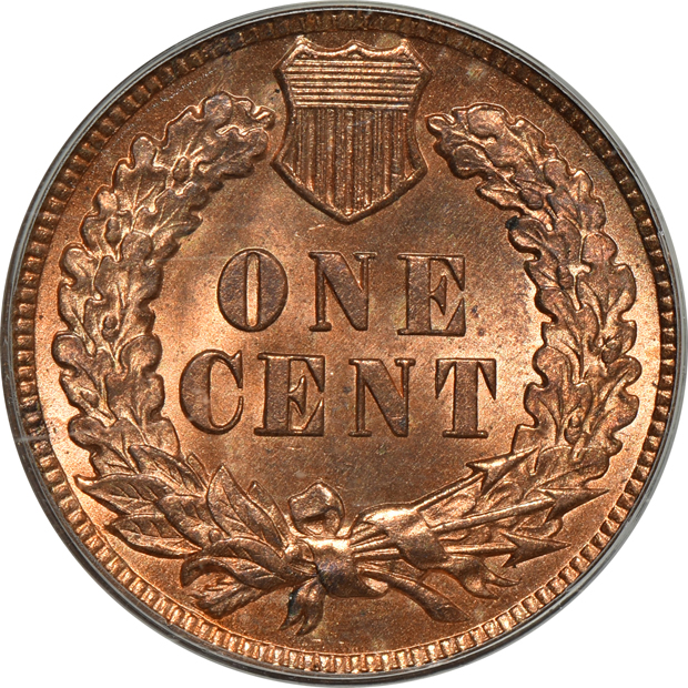 1891 NGC MS-64 RB, 1906 PCGS MS-64RB (green label), and a 1907 PCGS MS-63RD (green label), all CAC
