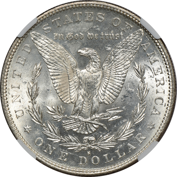 1883-S NGC MS-61