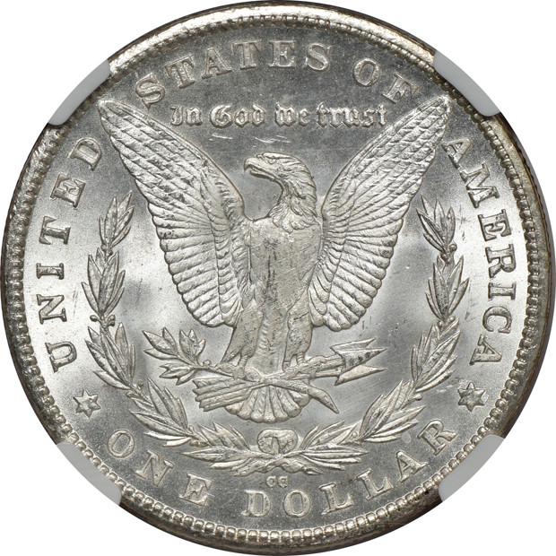 1880-CC and 1881-CC, both NGC MS-63