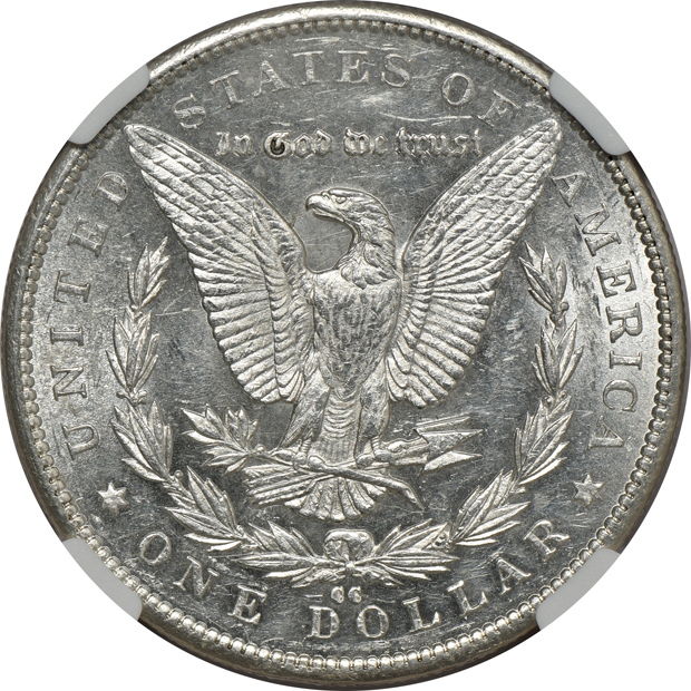 1892-CC NGC AU-58