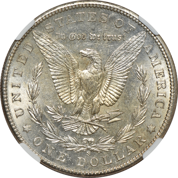 1900-S MS-61, and a 1901-S MS-60, both NGC