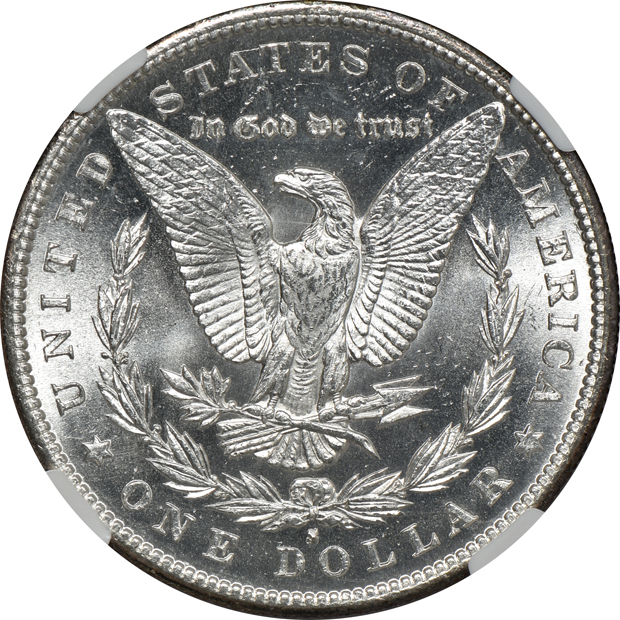 1888-S and 1889-S, both NGC MS-63